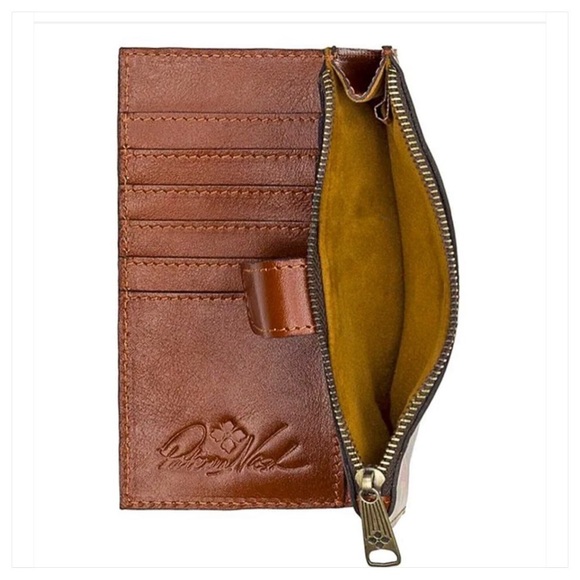 💖🆕💖Patricia Nash NAZARI Travel Sticker Print Leather RFID Wallet Collection - Picture 4 of 16